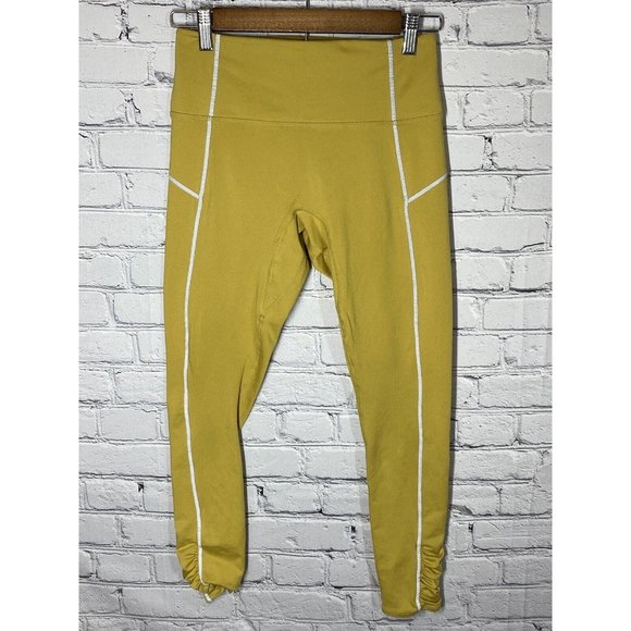 Free People Yellow Leggings - Picture 2 of 10